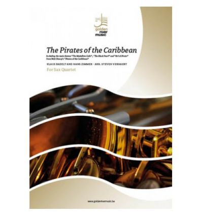 The Pirates of the Caribbean, 4 sax SATB