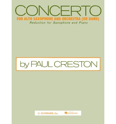 Concerto (reduction sax alto & piano) La version s...