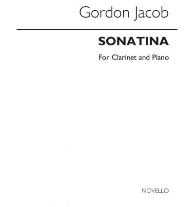 Sonatina for clarinet in A and piano (originally f...