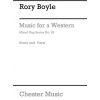 Music for a western (3 cl ou Ensemble de de bois 3...