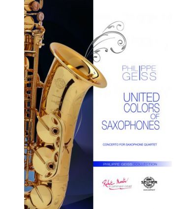 United Colors of saxophones (4 sax SATB soli et ha...