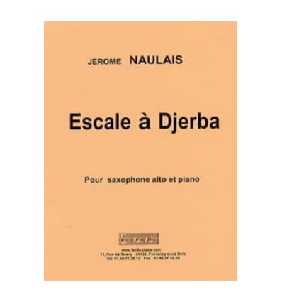 Escale à Djerba (sax alto et piano) Ed. Fertile Pl...