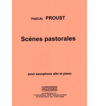 Scènes pastorales (version sax alto & piano)