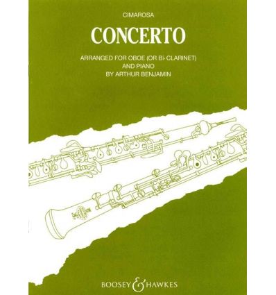 Concerto (orig.hautbois ed.Boosey) cl & piano