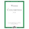 Concertino (Cl & piano, Ed. Fentone) with Baermann...