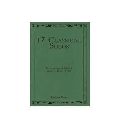 17 classical solos (Cl seule) : Meyerbeer, Bellini...
