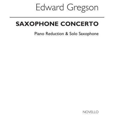Saxophone Concerto (red. saxophone & piano. alto, ...