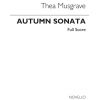 Autumn Sonata : score (bass clar. & orchestra)