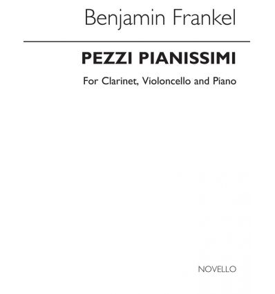 Pezzi Pianissimi Op.41 (Score/Parts) clarinet, cel...