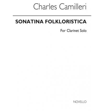 Sonatina folklorista (solo clarinet)