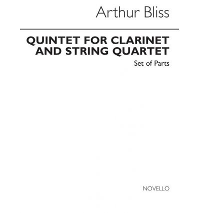 Quintet cl. in A & strings : parts (Custom print: ...