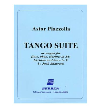 Tango Suite, arr. wind quintet. Delay 3 weeks when...