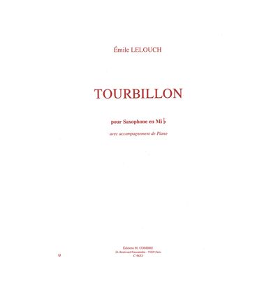 Tourbillon (sax alto & pno) CMF 2007: 3e cycle, 2e année, au choix