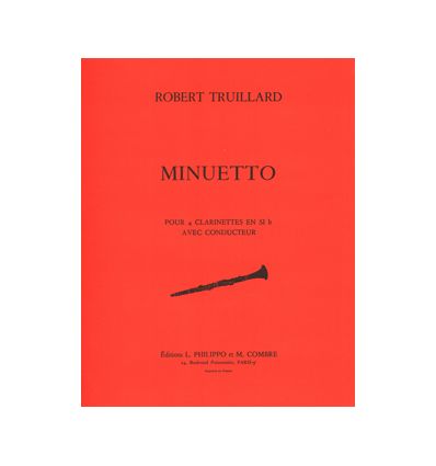 Minuetto (4 clarinettes sib)