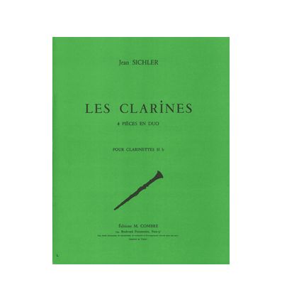 Clarines (Les) : 4 pieces en duo (2 cl)