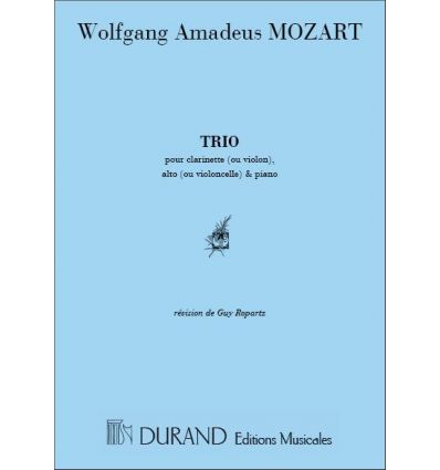 Trio k 498 cl alto (ou vlc) & piano (éd. Durand) =...