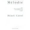 Melodie (Cl sib ou sax sib & piano)