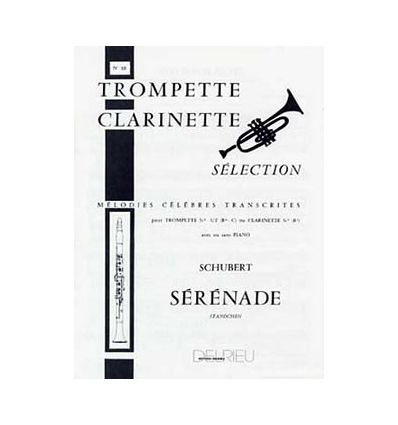 Serenade (Clarinette ou sax sopra. et piano) ed. Delrieu