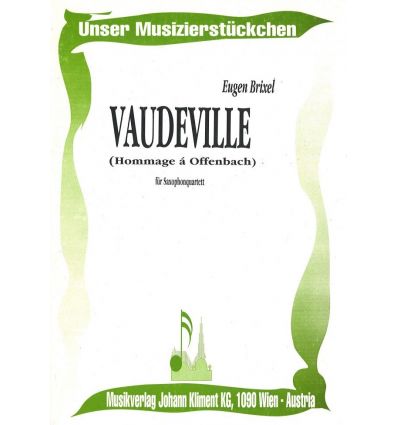 Vandeville, homage an Offenbach (4 sax)