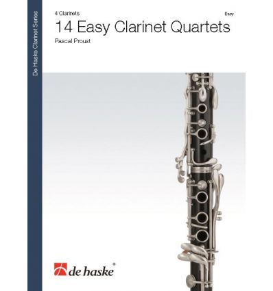 14 Easy Clarinet Quartets (quatuors de clar. facil...