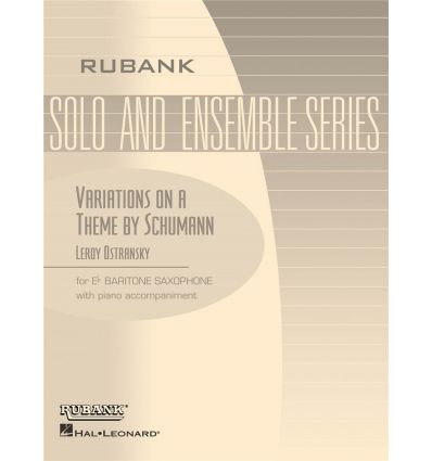 Variations on a theme by schumann (Sax bar & piano...