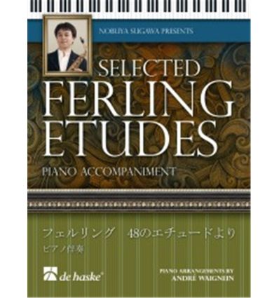 Selected Ferling Etudes, ACCOMP. PIANO SEUL (Parti...