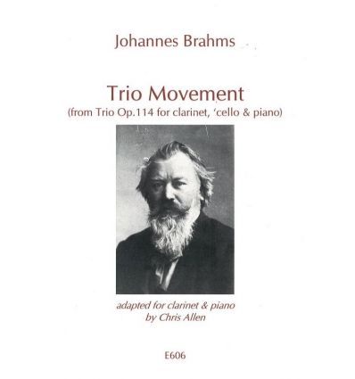 Trio Movement from op.114, reduction for Bb clarin...