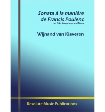 Sonata a la maniere de Francis Poulenc (alto sax a...