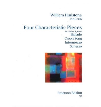 4 characteristic pieces (clarinet & piano)