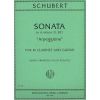 Sonata in a minor arpeggione (Version cl & guit.) ...