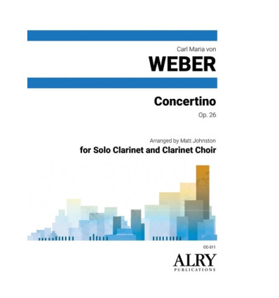 Concertino For Solo Clarinet and Choir