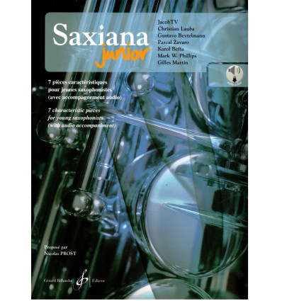 Saxiana Junior, avec CD
